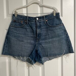 Madewell Curvy Perfect Jean Short